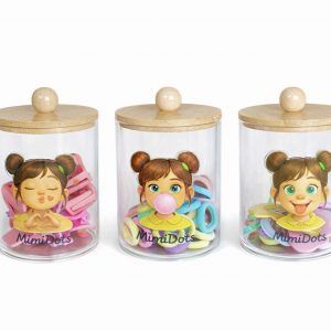 pack 3 botes mimidots con accesorios