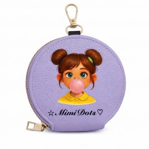 monedero llavero mimidots redondo – 10 cm