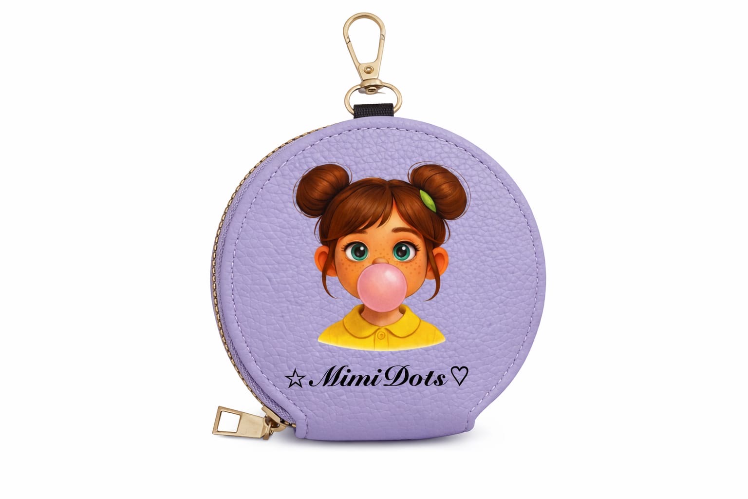 monedero llavero mimidots redondo – 10 cm monedero llavero mimidots redondo – 10 cm