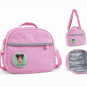 bolsa de almuerzo térmica mimidots con chapita