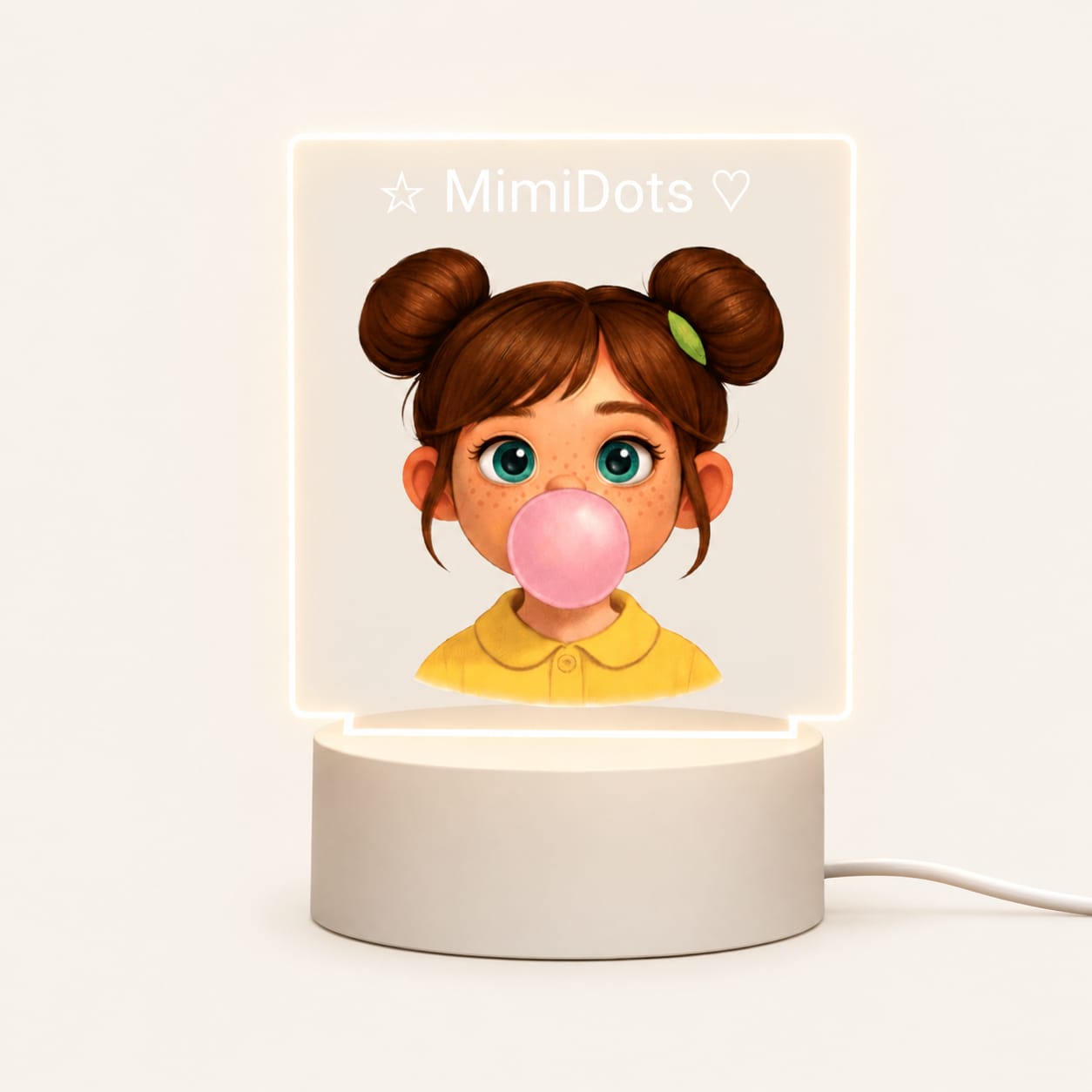 lámpara led mimidots personalizada – luz decorativa lámpara led mimidots personalizada – luz decorativa
