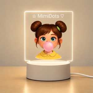 lámpara led mimidots personalizada – luz decorativa