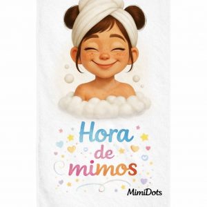 toalla infantil mimidots spa y cuidado personal – 40 x 60 cm
